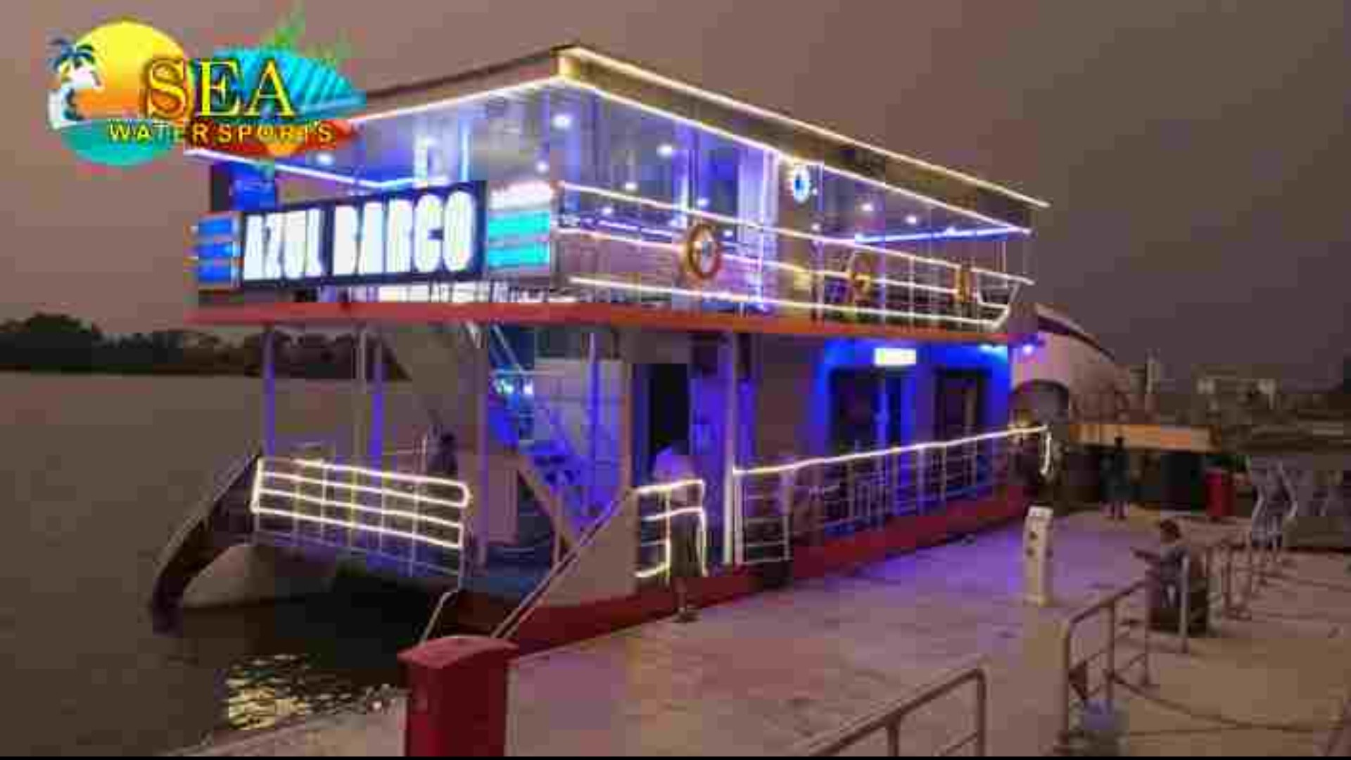 Double Decker Boat Party with Water Sports Tickets by Sea Water Sports