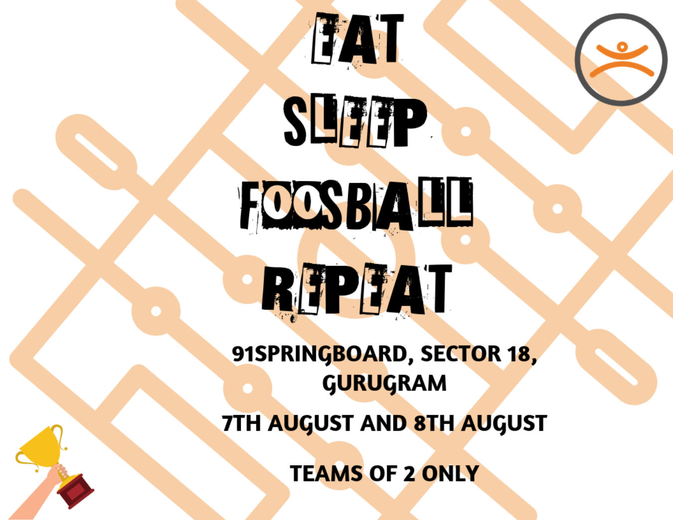 Foosball Championship Tickets by Sukalp Saraswat, Wednesday, August 07