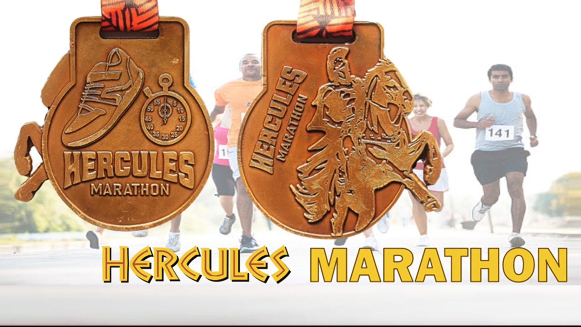 Hercules Virtual Marathon - Get Medal by Courier