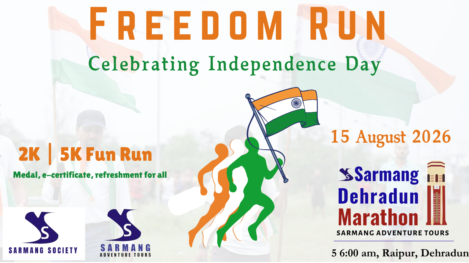 Sarmang Freedom Run — Dehradun, Uttarakhand