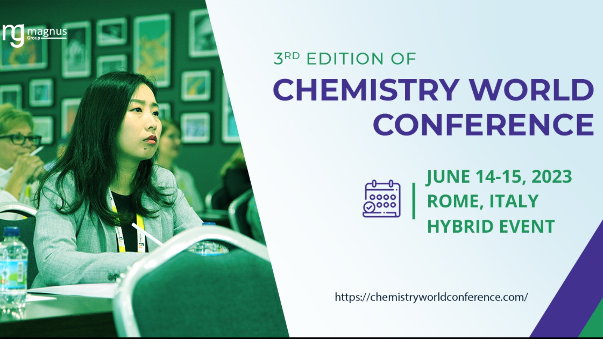 3rd Edition of Chemistry World Conference (CHEMISTRY 2023) Tickets by