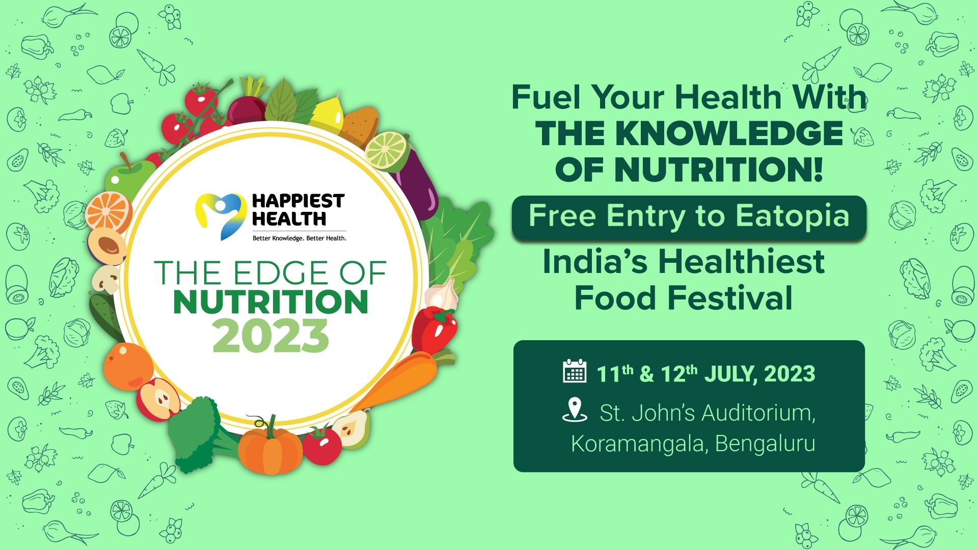 The Edge Of Nutrition Summit Tickets by Happiest Health Systems Private