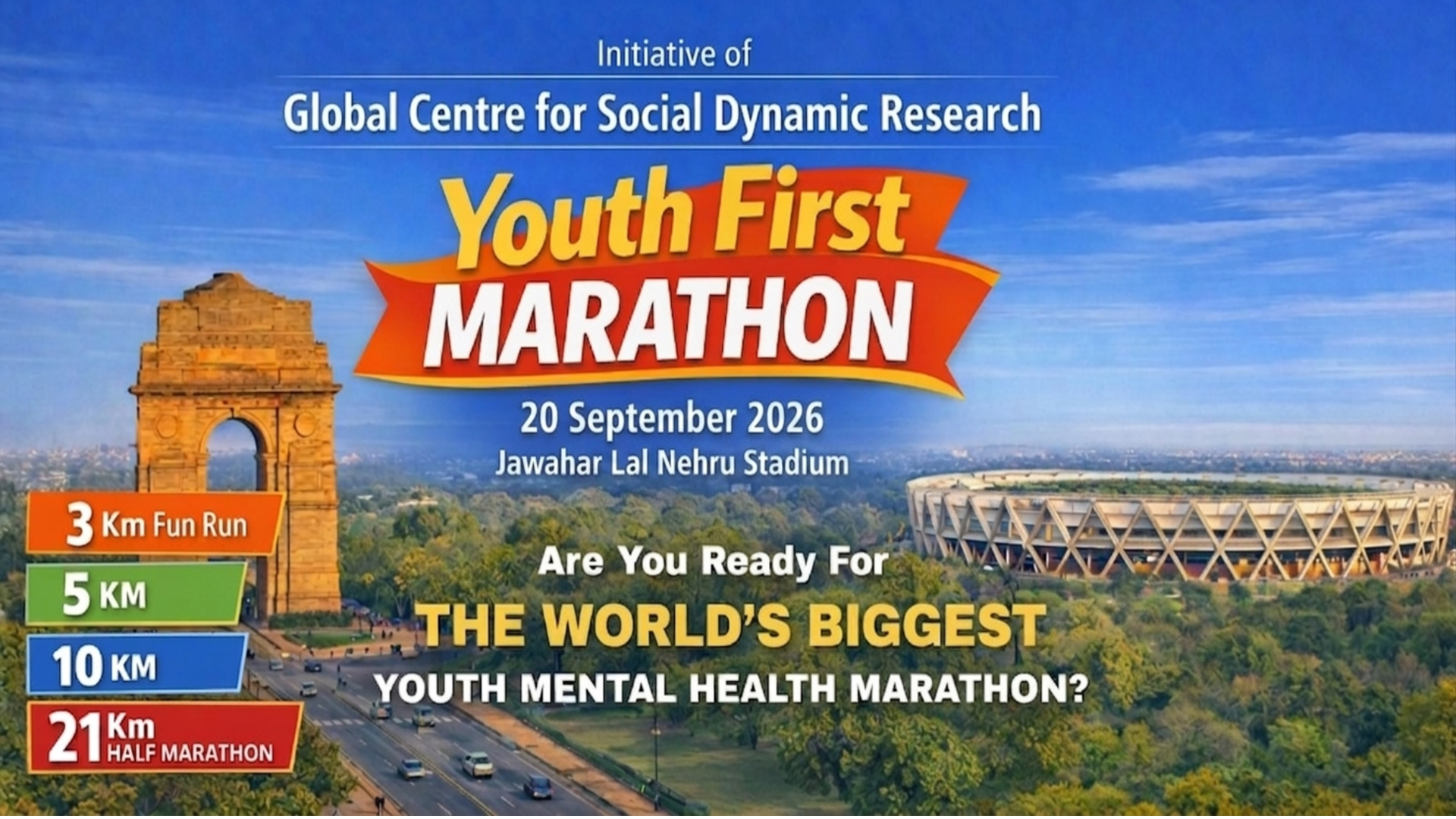 YOUTH FIRST DELHI HALF MARATHON 2026
