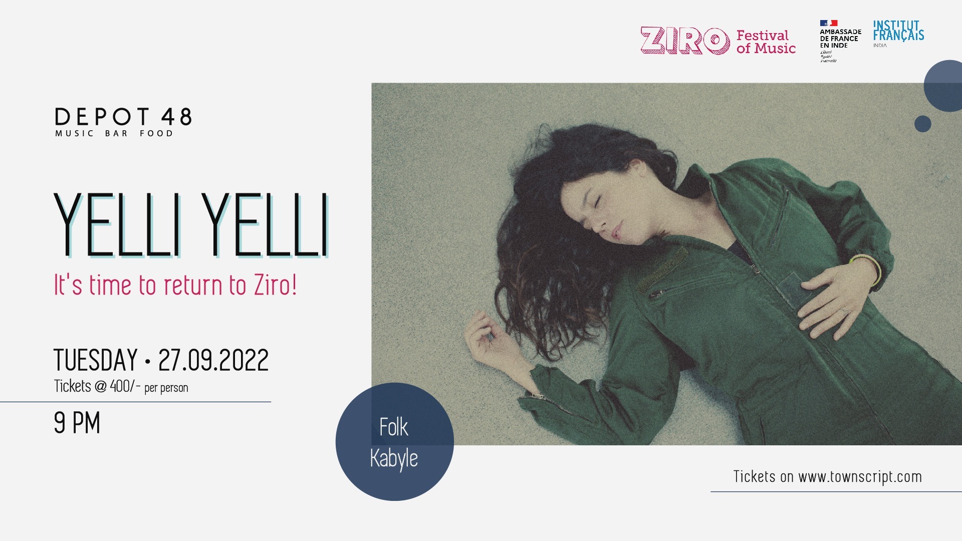 YELLI YELLI Tickets by Depot48, Tuesday, September 27, 2022, New Delhi ...