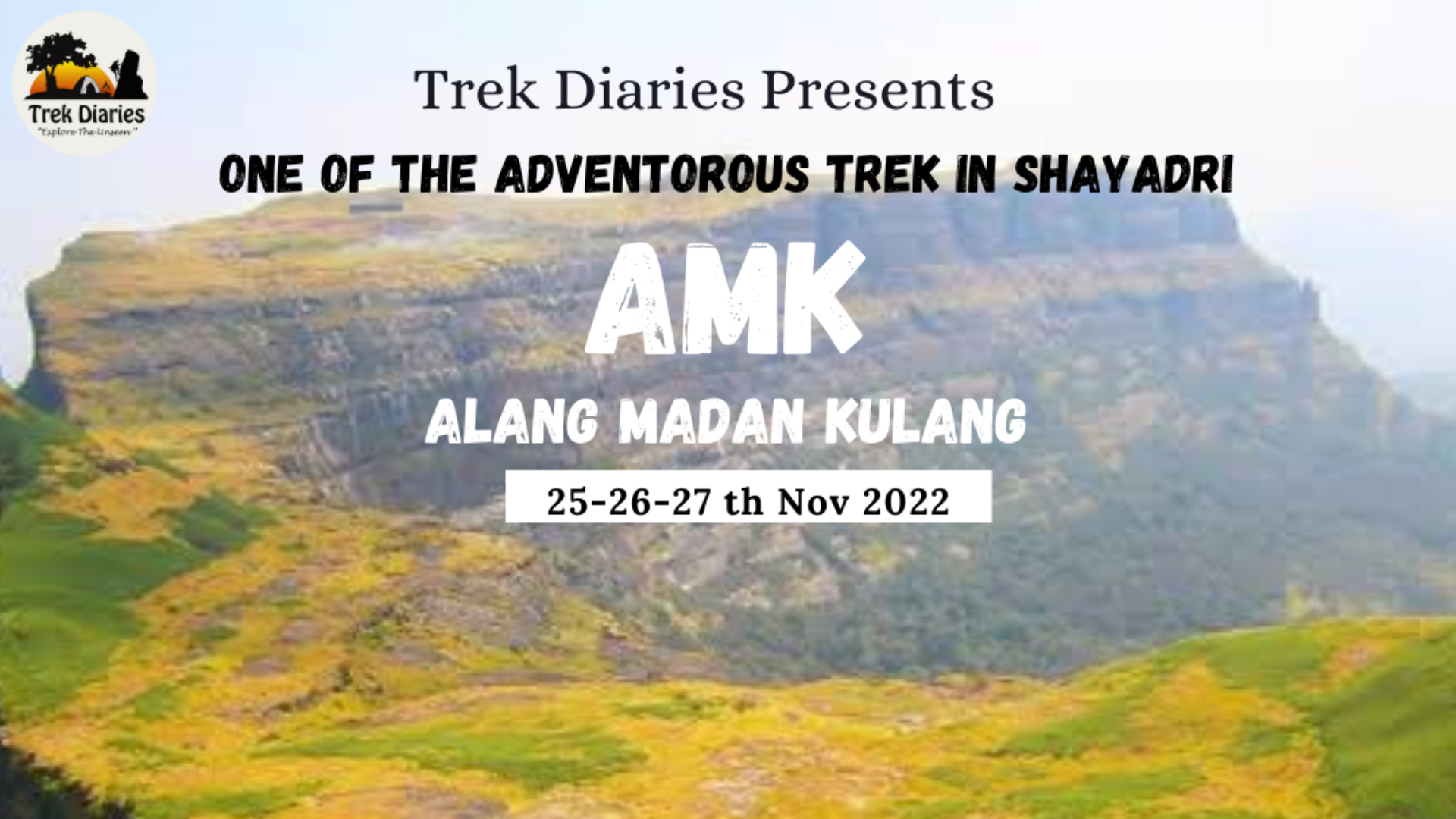  Trek to AMK Tickets by Trek Diaries, Friday, November 25, 2022 Illustration 