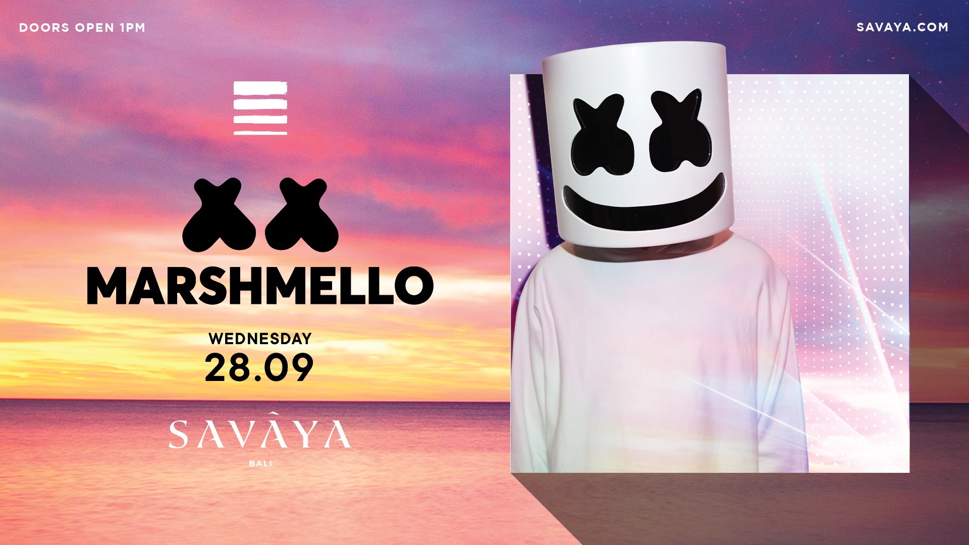 Marshmello Tickets by Savaya Bali, Wednesday, September 28, 2022, Bali Marshmello Tickets by Savaya Bali, Wednesday, September 28, 2022, Bali