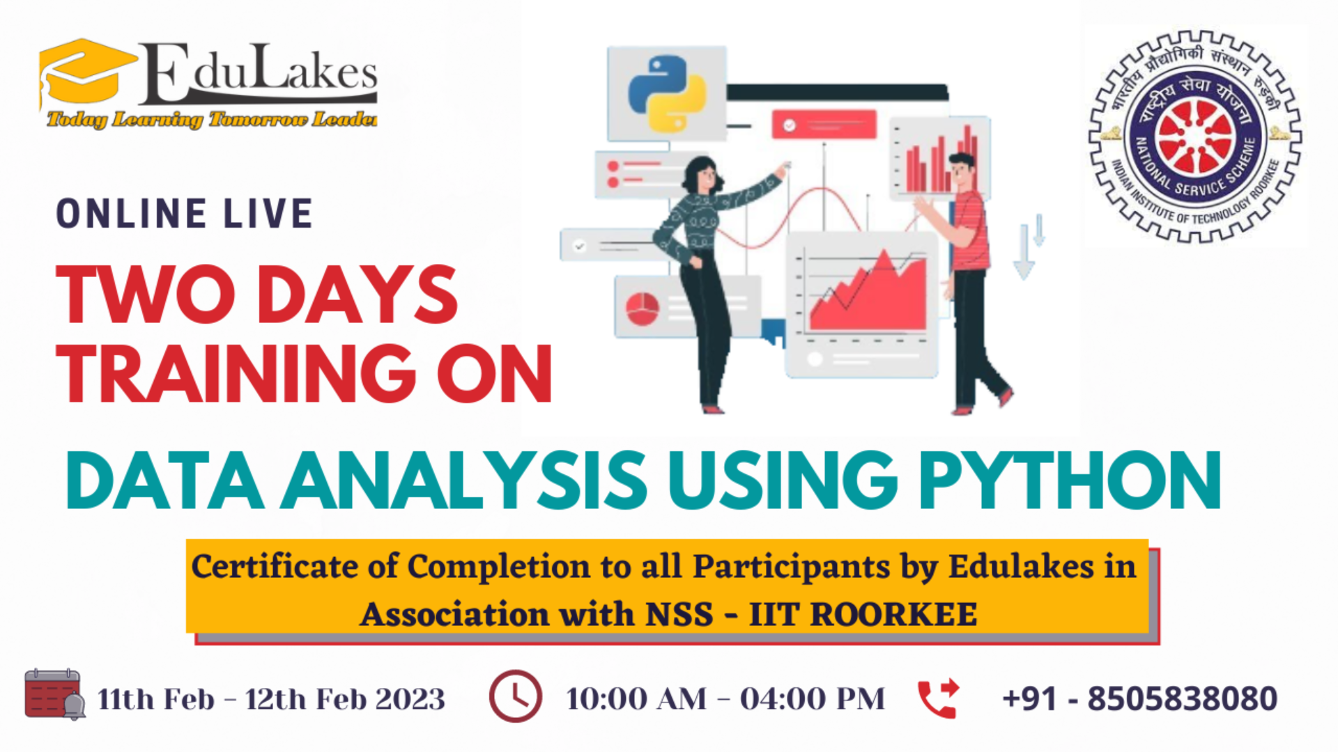 Live Online Industrial Training / FDP on Data Analysis Using Python ...