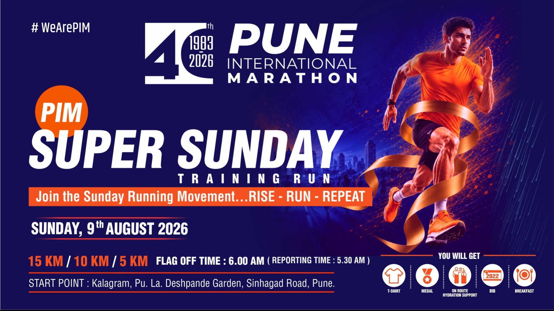 PIM'S Super Sunday - Run with peaceful mind