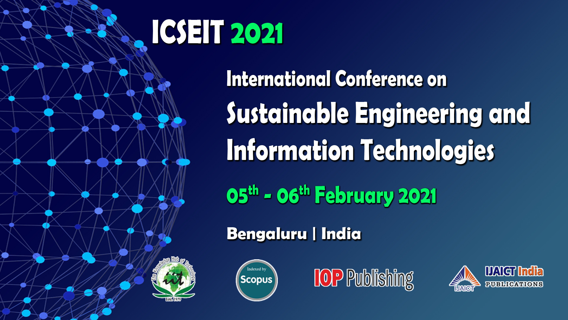 International Conference on Sustainable Engineering and Information