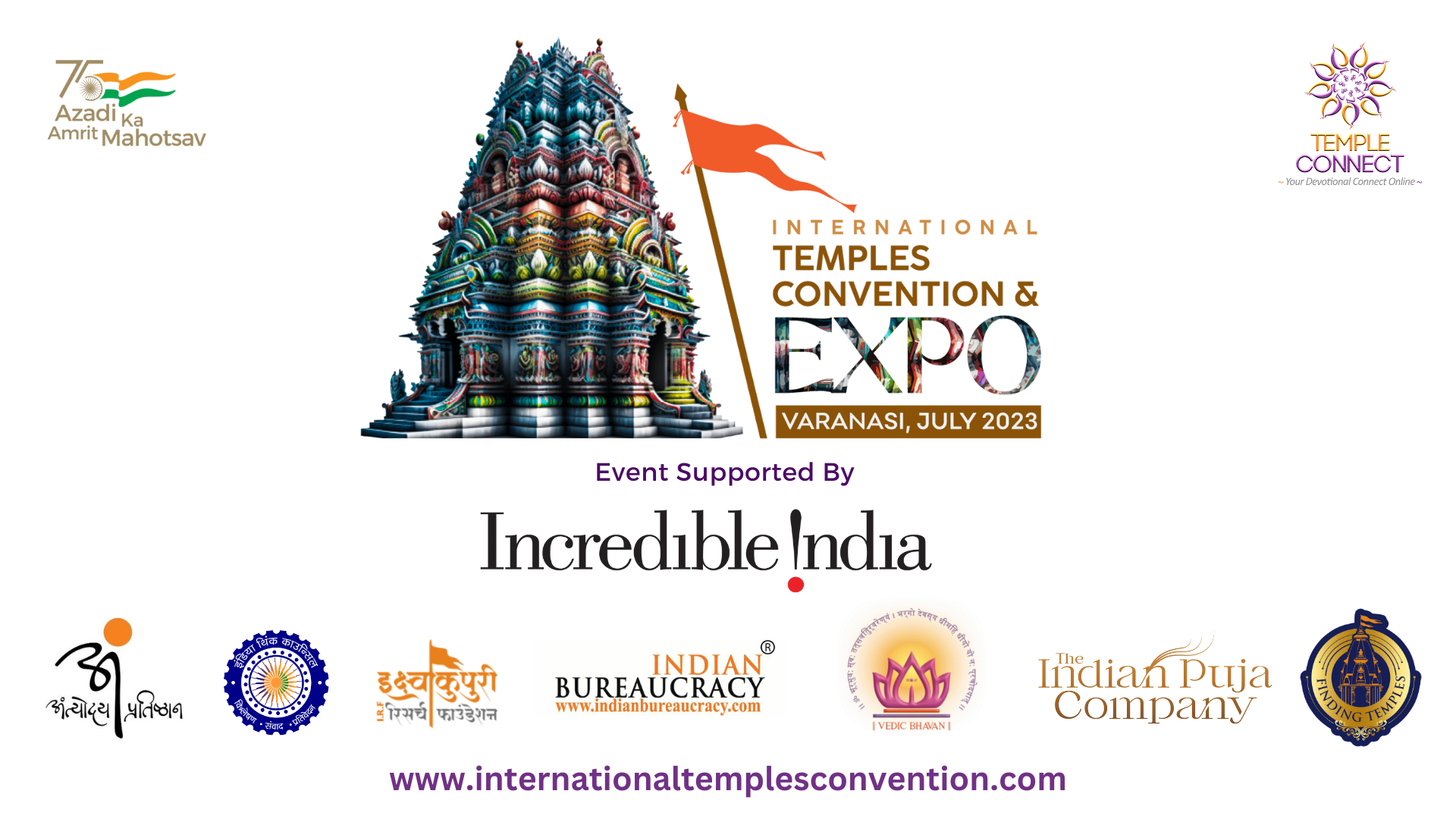 International Temples Convention 2023, Varanasi India Tickets by