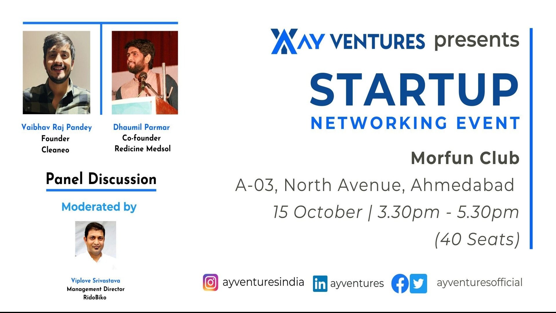 Startup Networking Event by AY Ventures Tickets by AY Ventures (Get