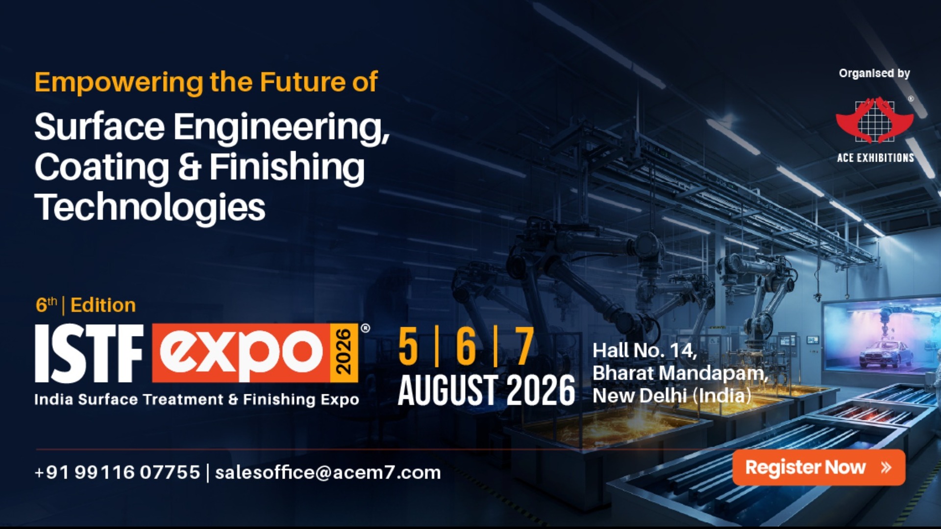 India Surface Treatment & Finishing Expo 2026 ISTF