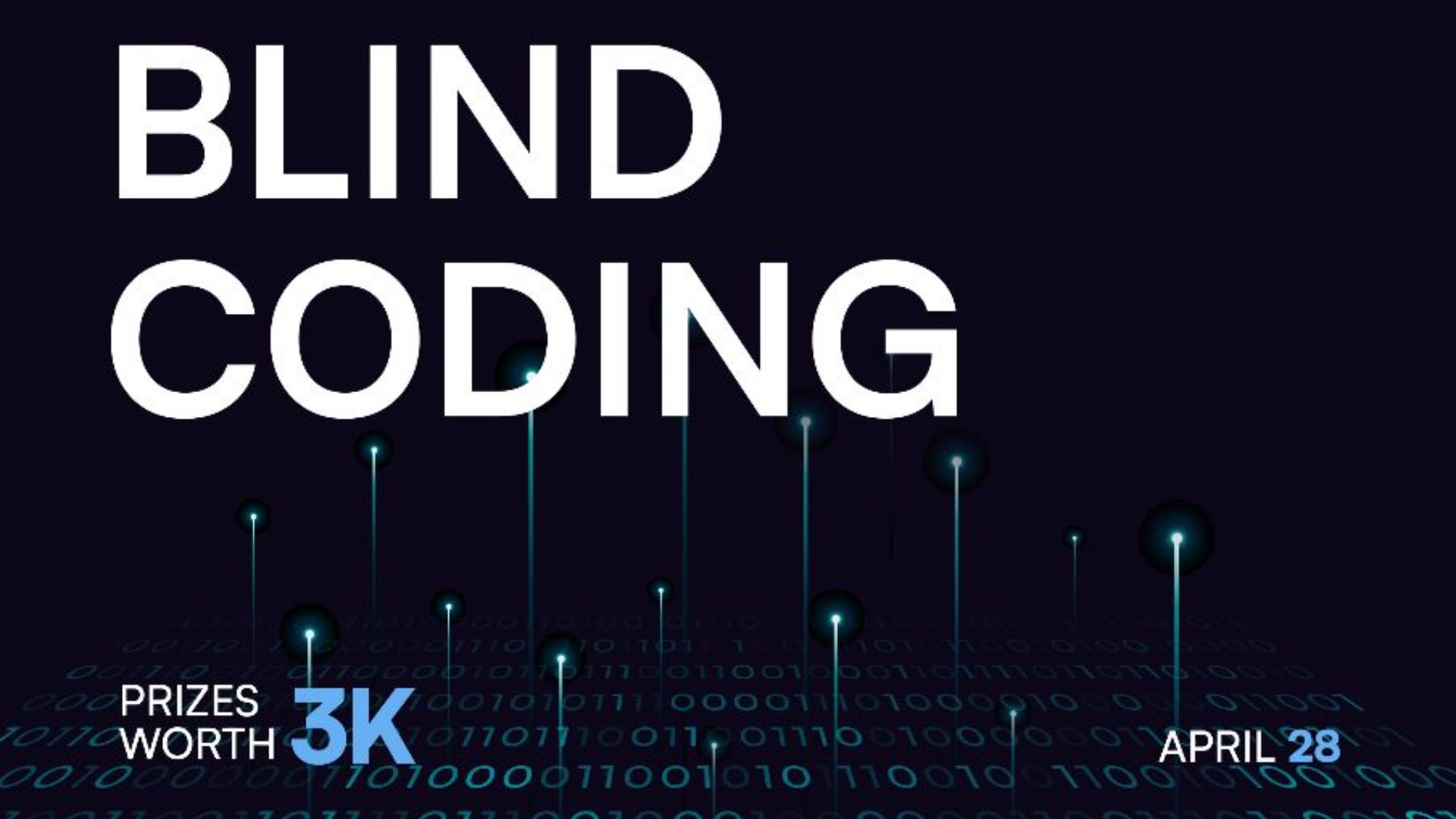 BLIND CODING Tickets by Hestia TKMCE, Friday, April 28, 2023, Kerala Event