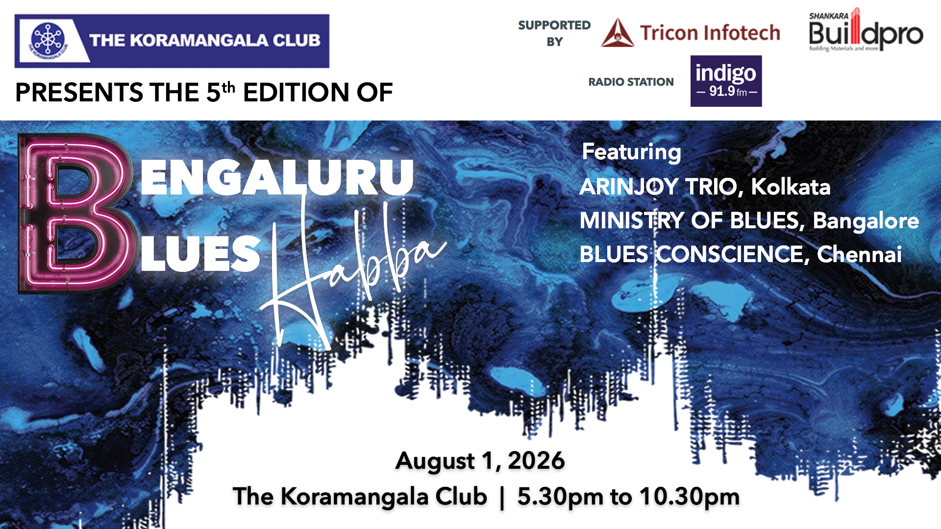 Bengaluru Blues Habba 5th Edition