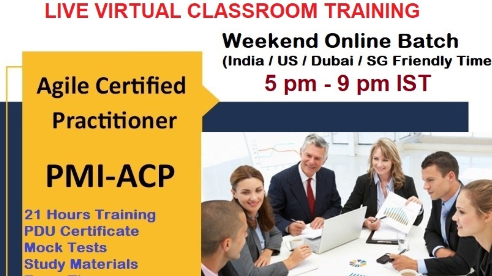 Pmi agile certified practitioner pmi acp online instructor led