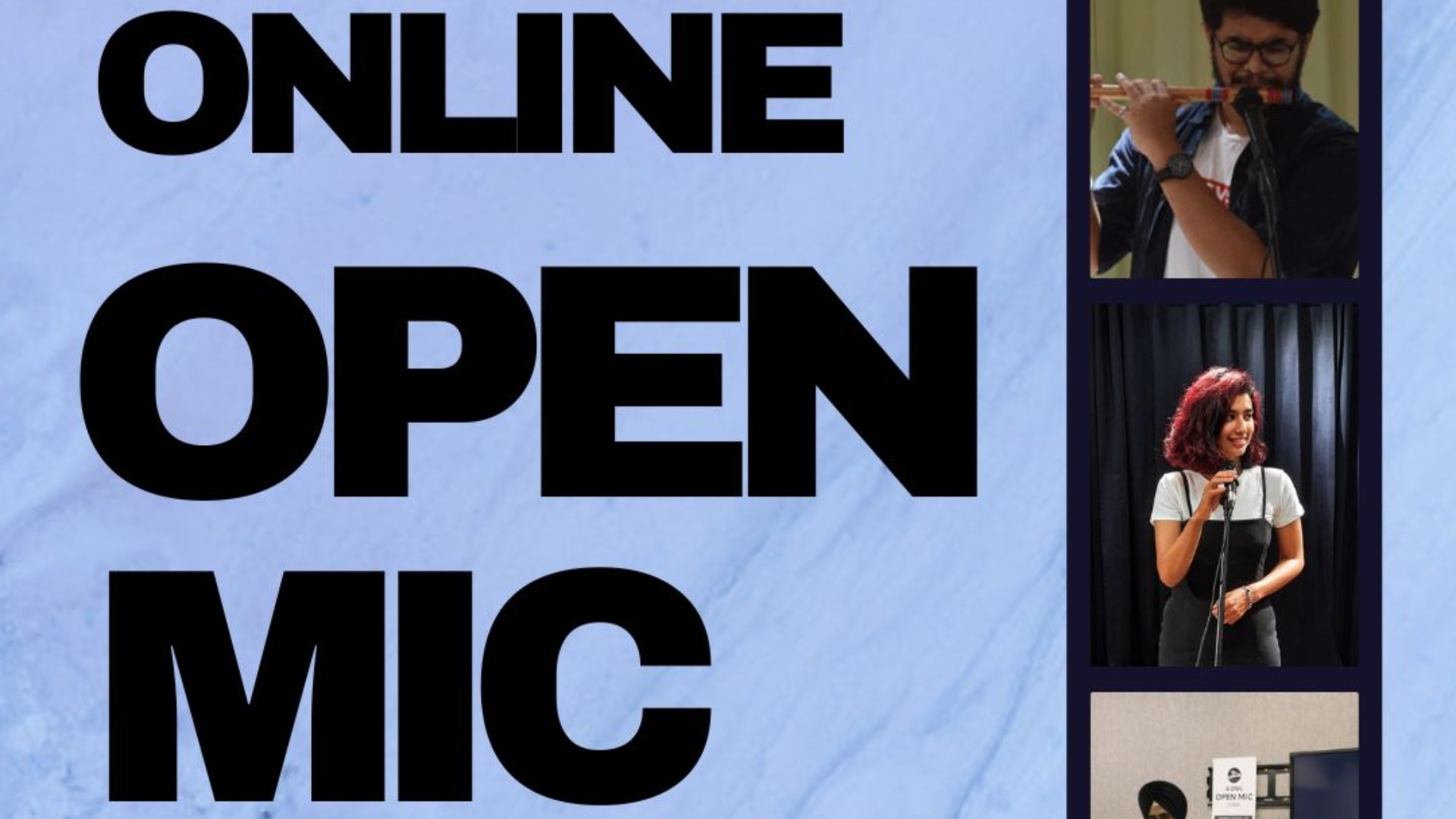 DWL Online Open Mics 2023 Edition 4 Poetry, Music, Stories, Comedy
