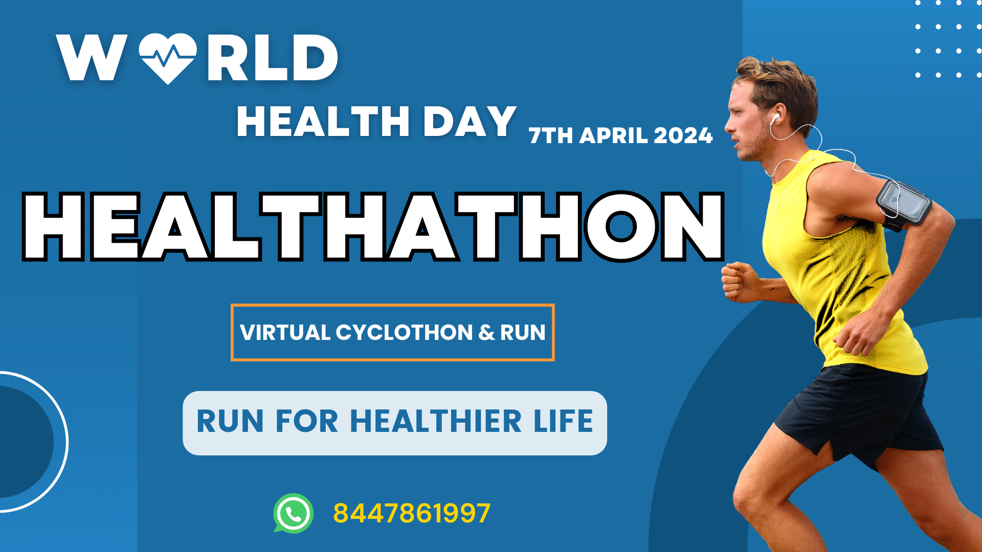 Healthathon World Health Day Run 2024 Kochi Tickets by RJ14 Sports