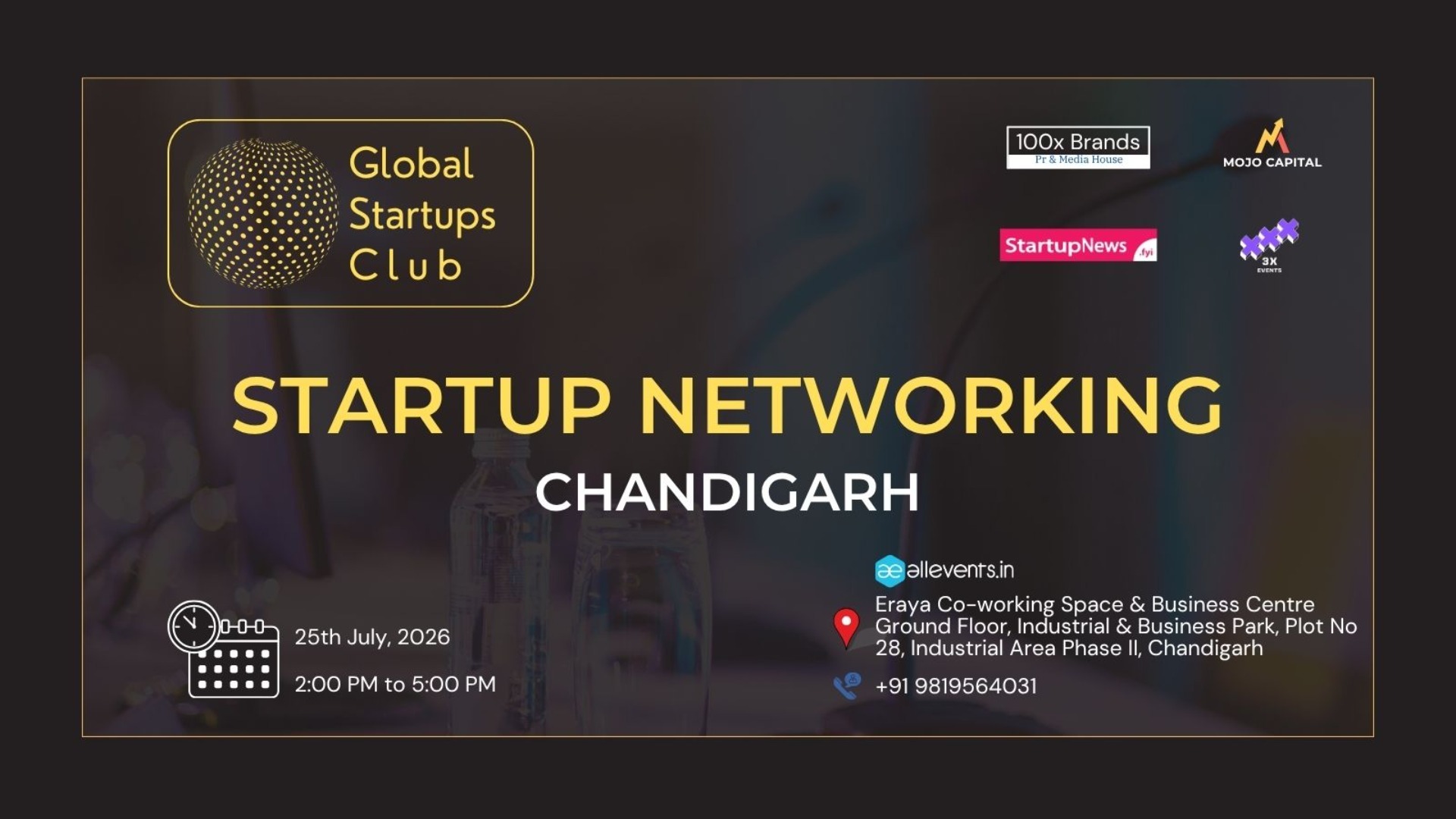 GLOBAL STARTUPS CLUB STARTUP NETWORKING CHANDIGARH