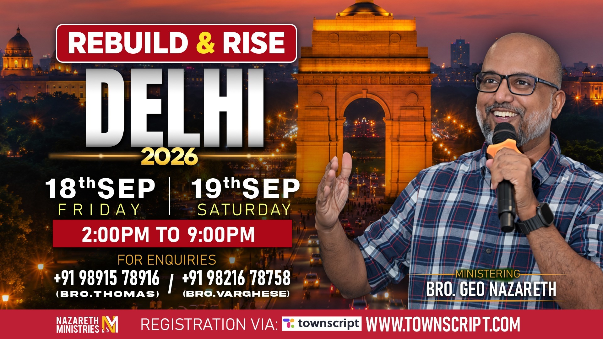 REBUILD & RISE - DELHI - 2026