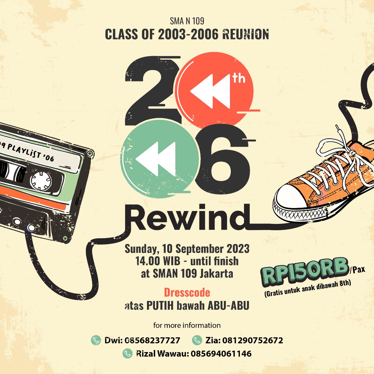 Alumni SMAN 109 Jakarta | Angkatan 2006 profile image