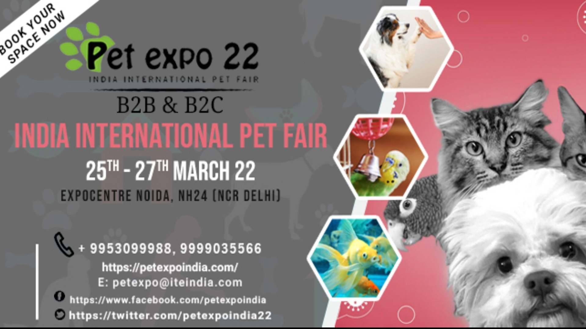 Pet Expo India International Pet Fair 2022 Tickets by ITE Group India