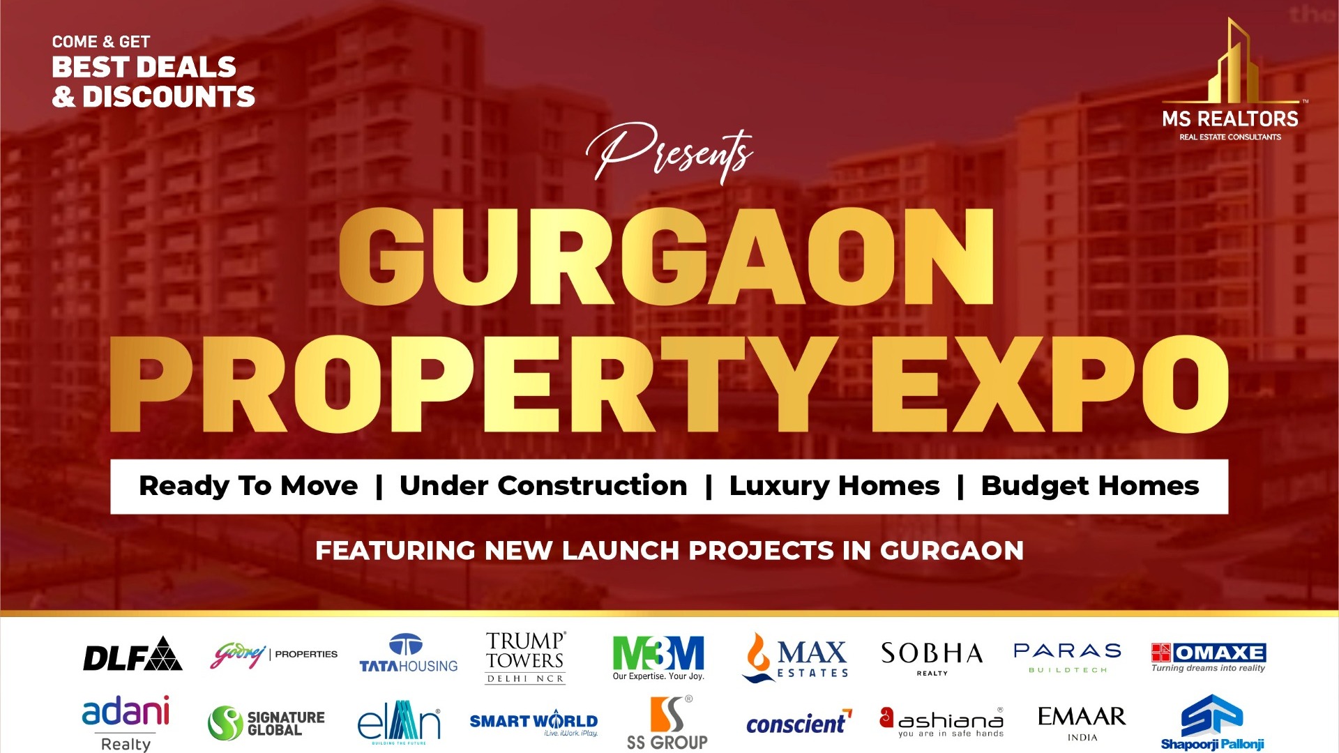 Gurgaon Property Expo 2026, HBA loan, free July 25