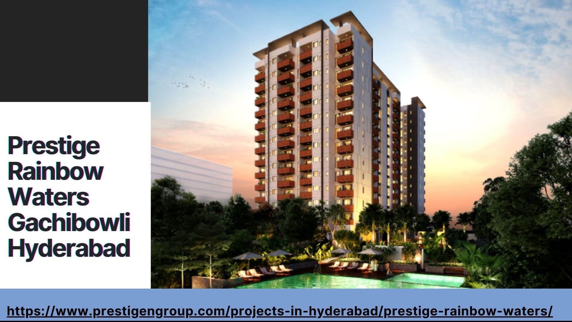 Prestige Rainbow Waters Gachibowli Hyderabad Your Ultimate Dream Home