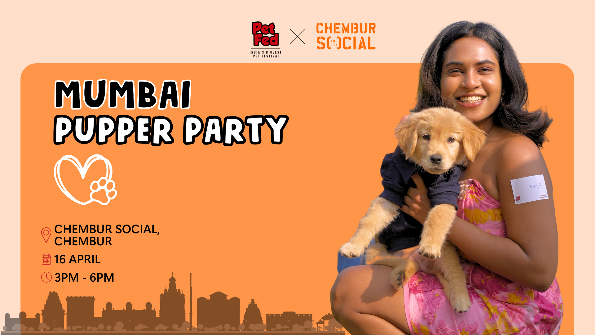 Mumbai Pupper Party Tickets by Pet Fed, Sunday, April 16, 2023, Mumbai