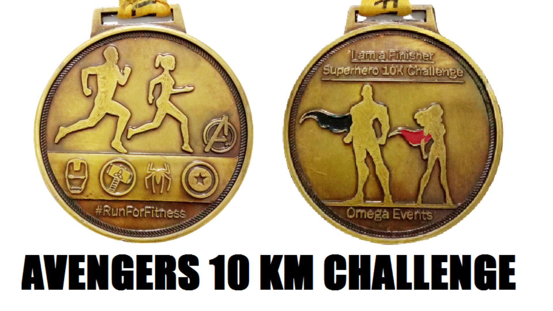 Avengers Virtual Marathon - Get Medal by Courier