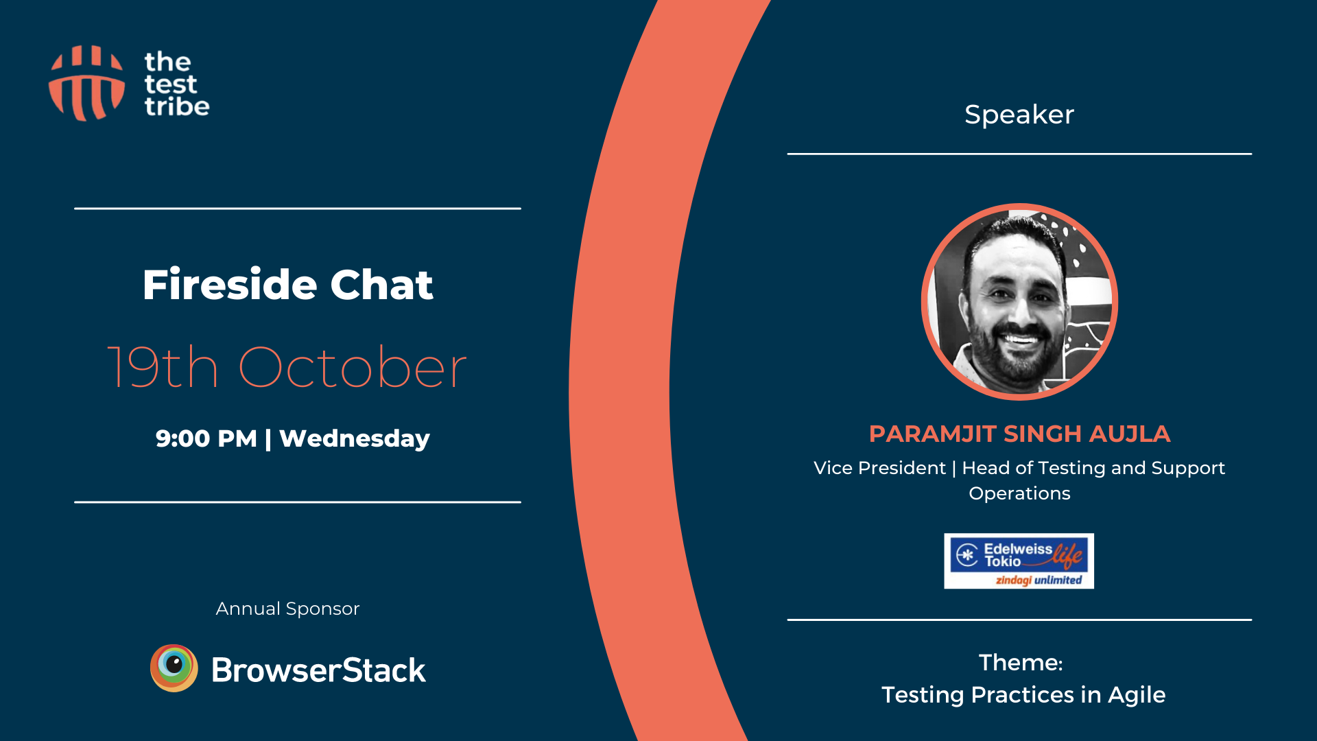 Fireside Chat With Paramjit Singh Aujla Tickets By The Test Tribe 