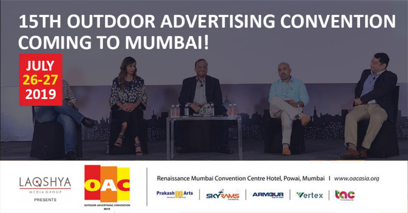 Outdoor Advertising Convention Tickets by Dipali Bade, Friday, July 26
