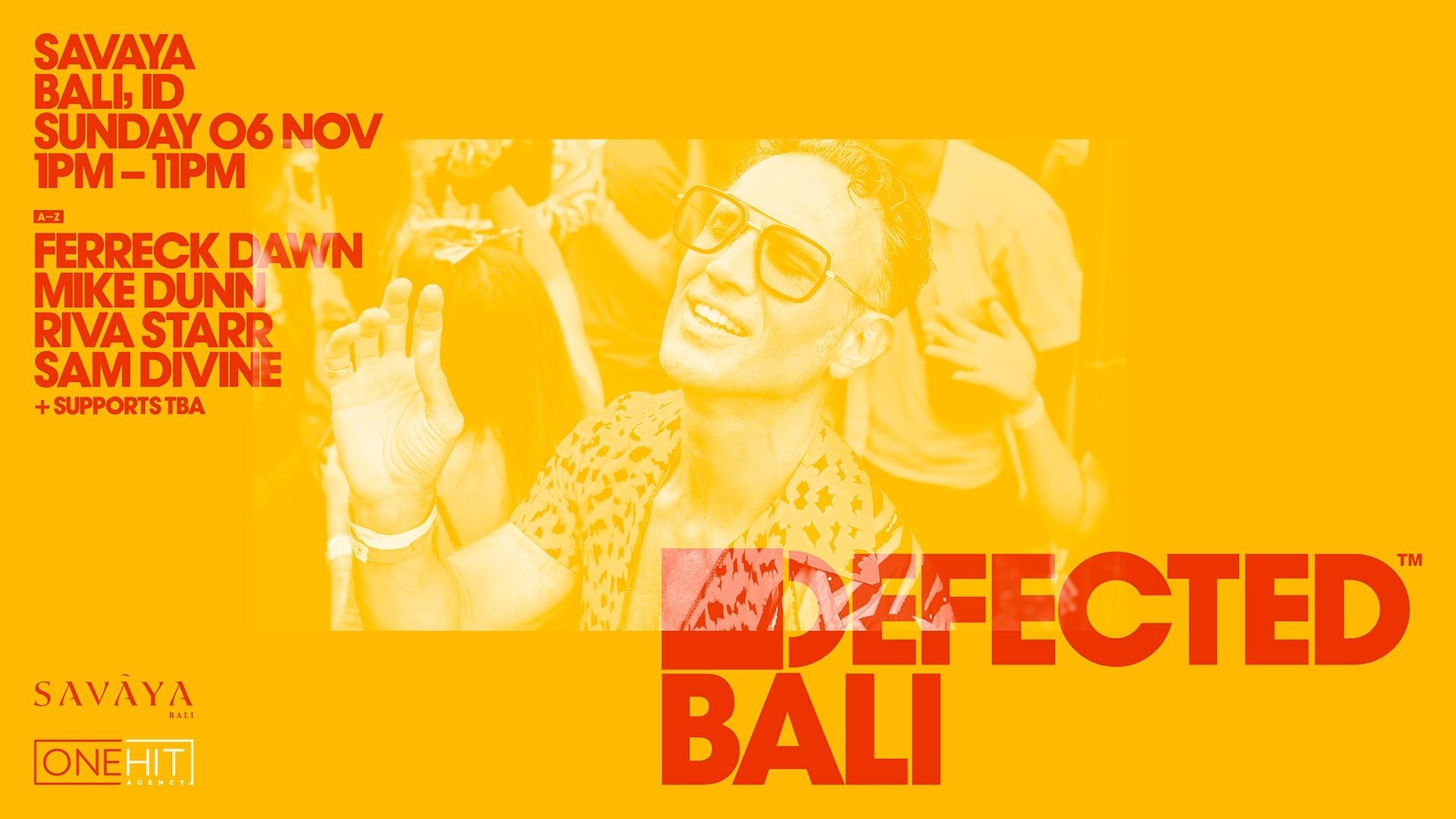 Defected Tickets By Savaya Bali Sunday November 06 2022 Bali Event