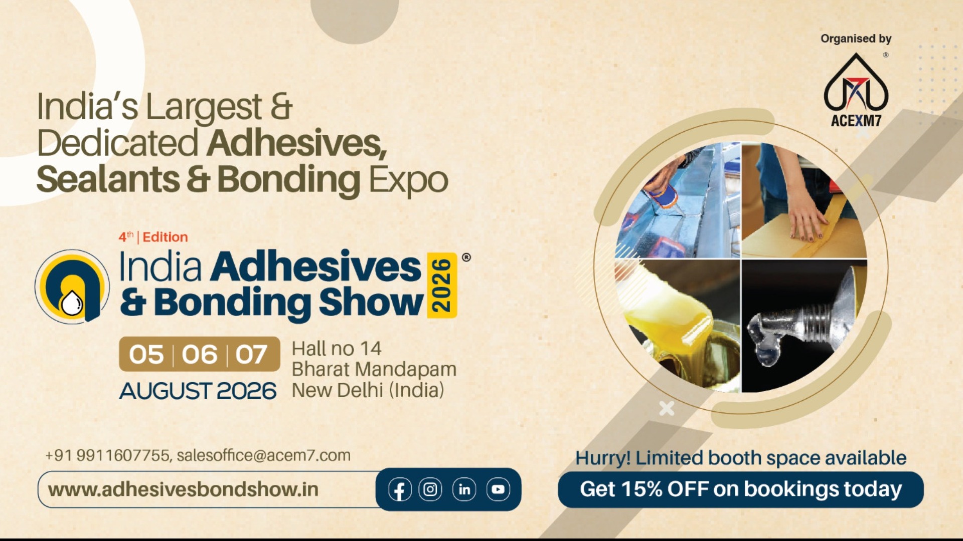 Adhesives, Sealants and Bonding Expo