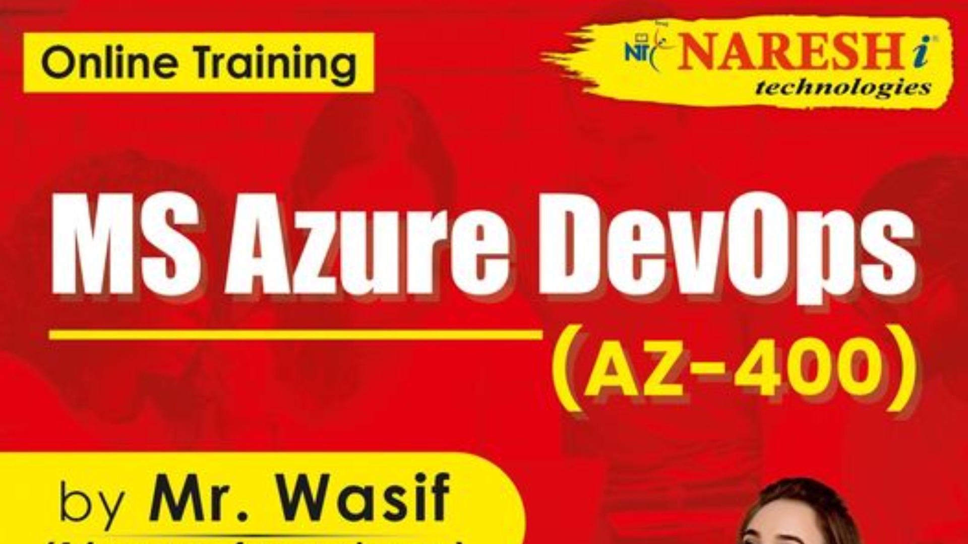 No1 Best MS Azure DevOps AZ400 Online Training India NareshIT 2023. Tickets by Prasanna