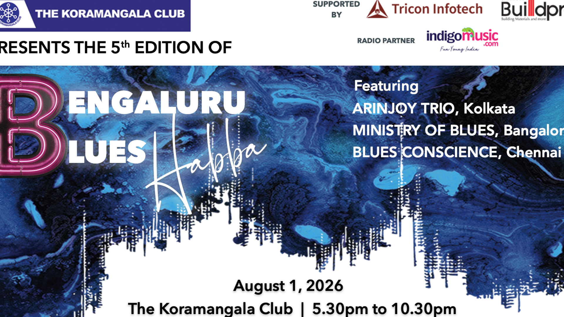 Bengaluru Blues Habba 5th Edition