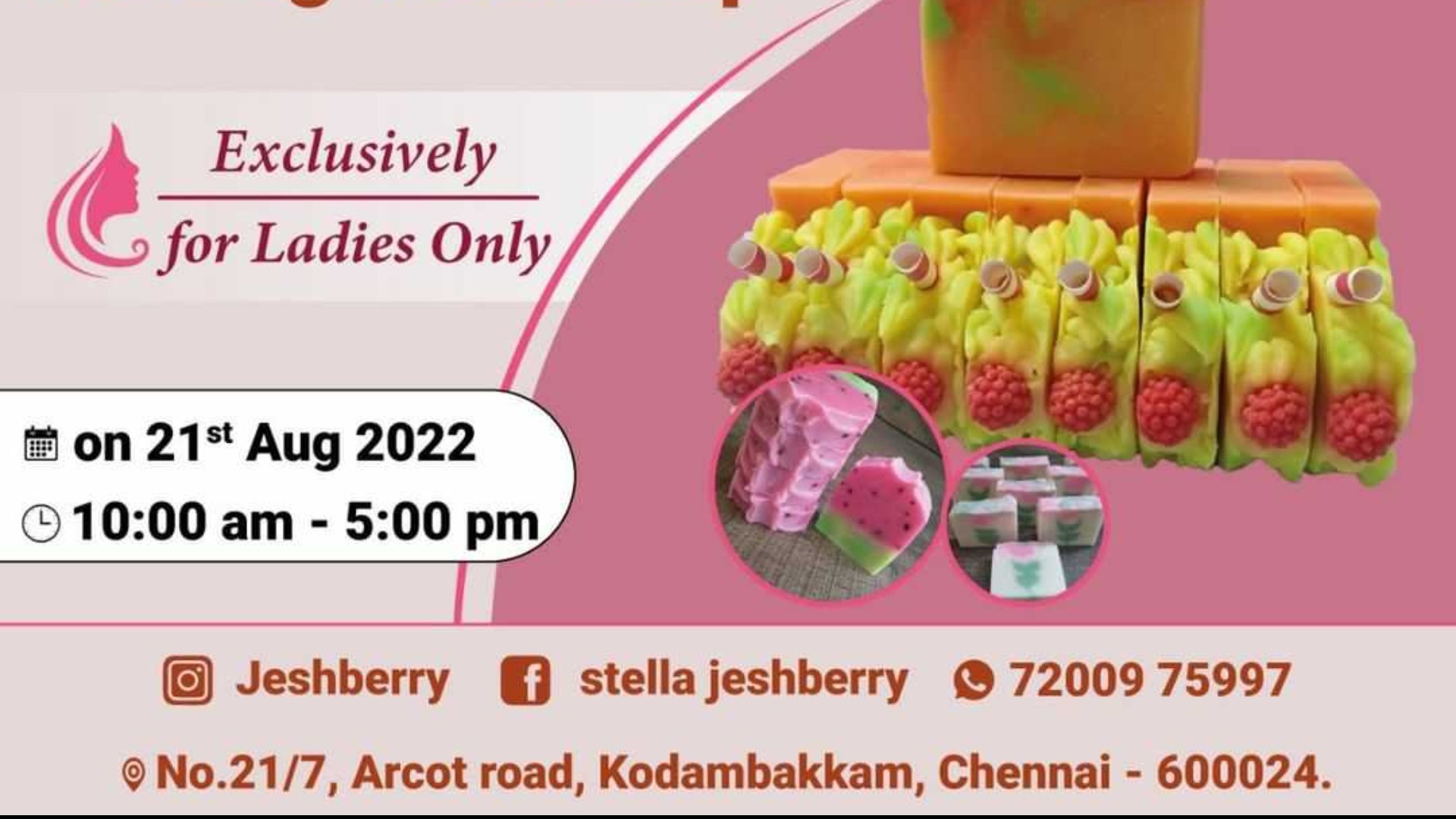 Handmade Soap Making Tickets by Stella jeshberry, Sunday