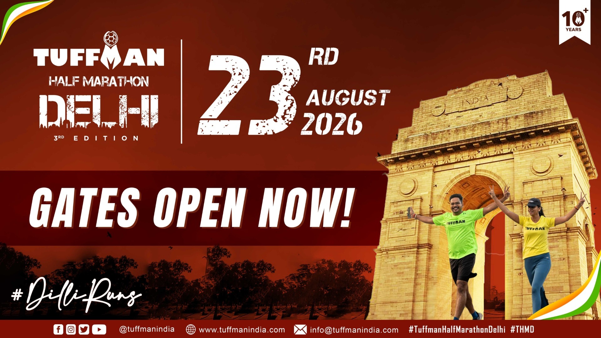 Tuffman Half Marathon Delhi (3rd Edition)