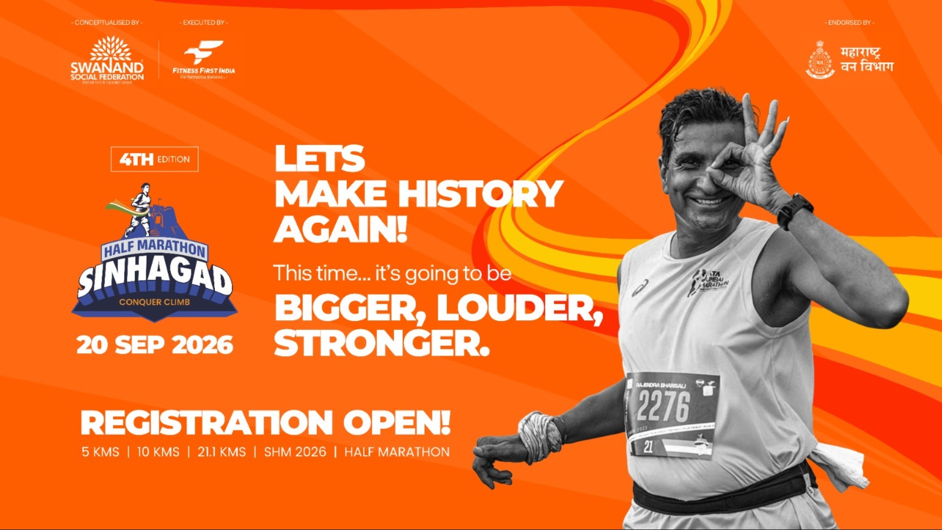 Sinhagad Half Marathon - 4th Edition