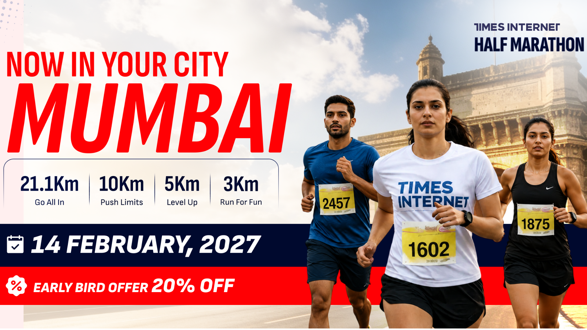 Times Internet Mumbai Half Marathon 2027