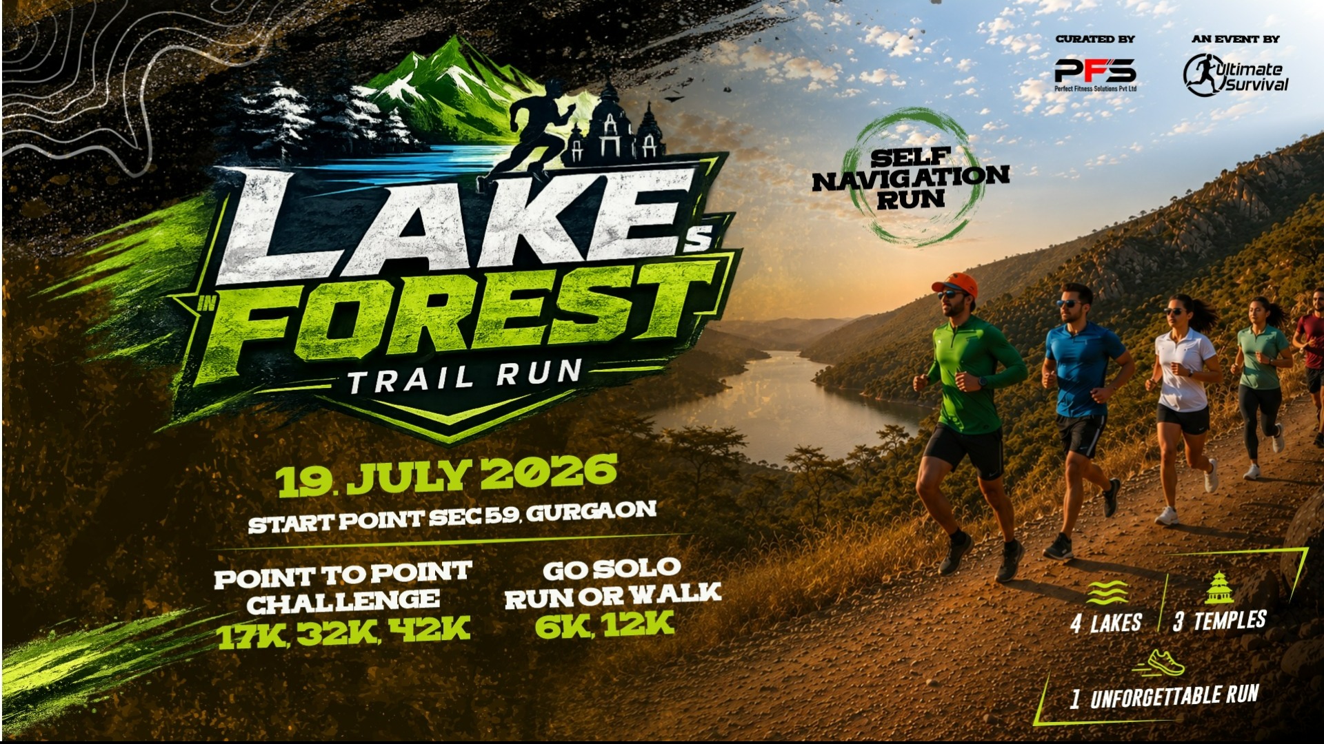 Lakes Forest Trail Run