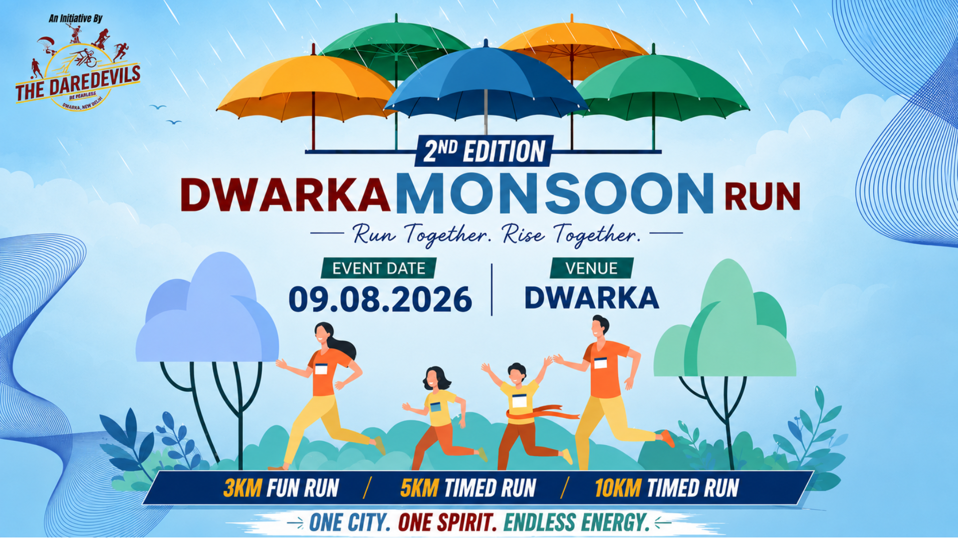Dwarka Monsoon Run 2.0 - GTM
