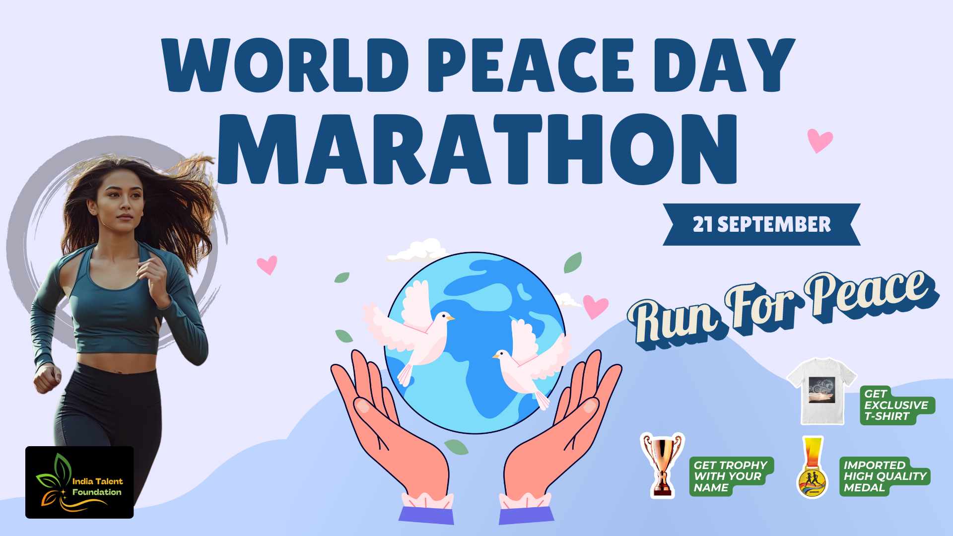 Run For Peace - World Peace Day Marathon 2026