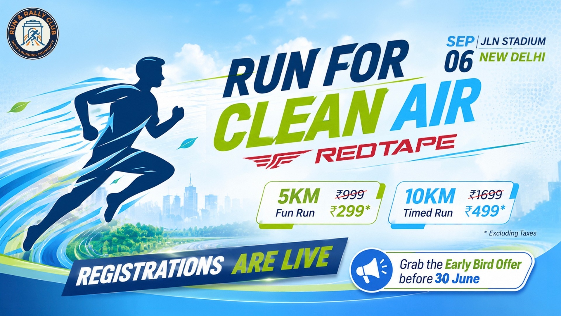 RedTape Run x Run & Rally Club