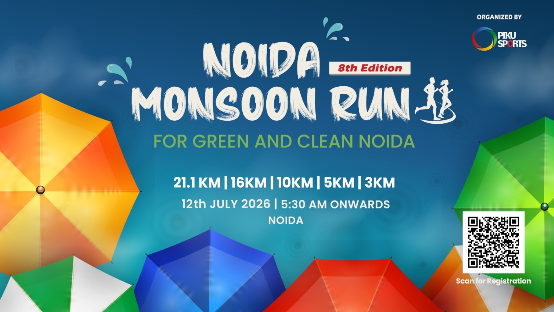 Noida Monsoon Run - 8th Edition