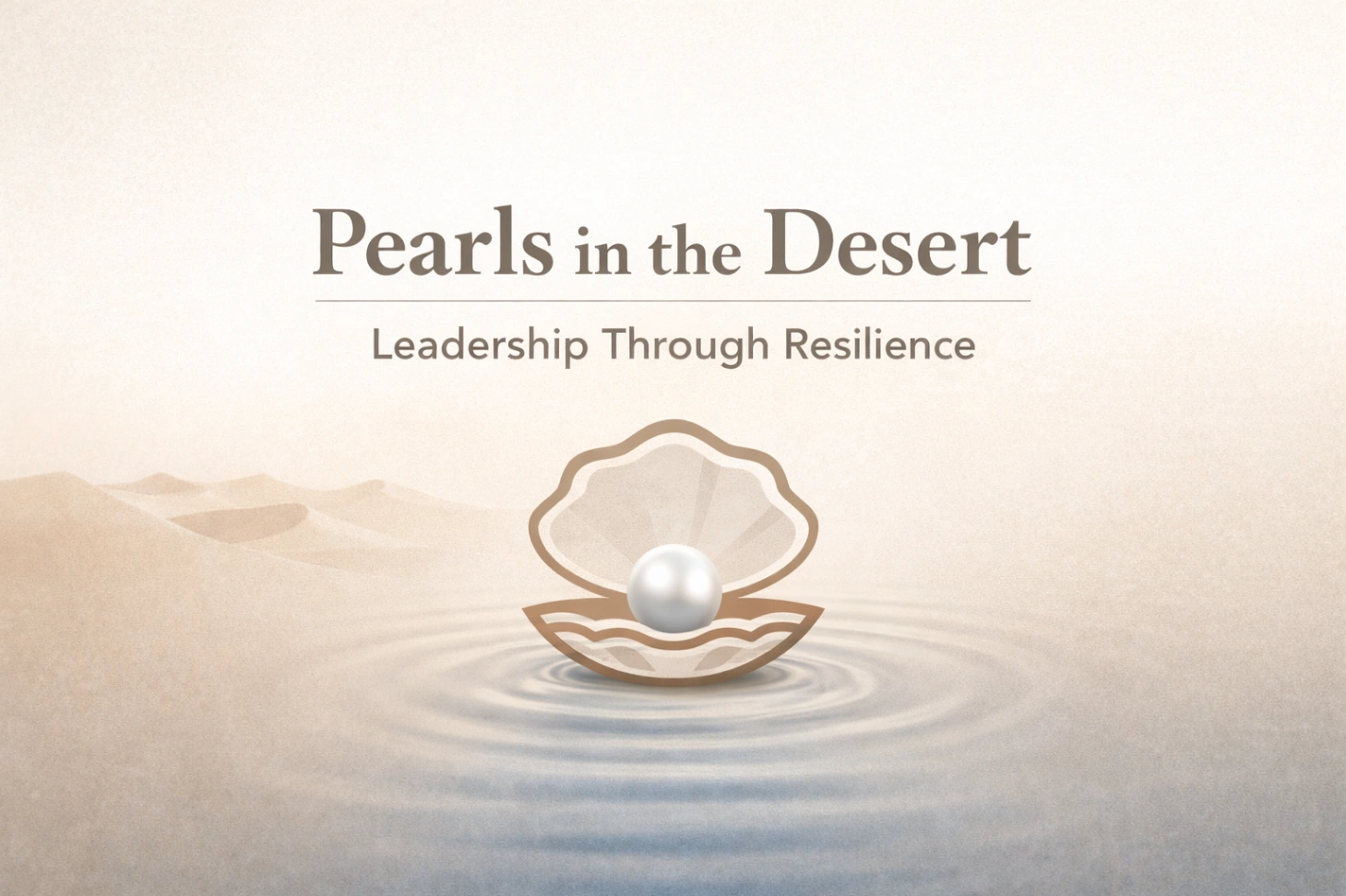 Pearls in the Desert: Vinod Bharti’s Journey of Resilient Leadership