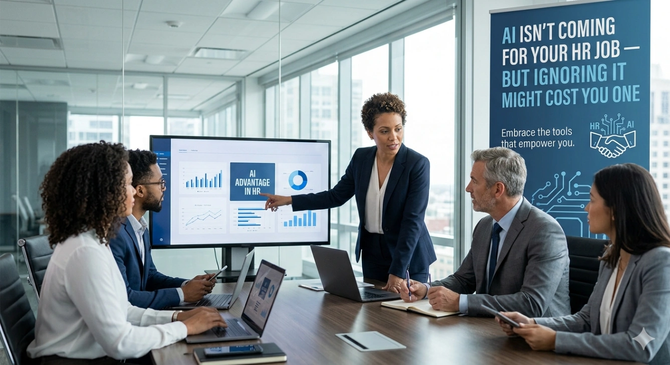 AI Isn't Coming For Your HR Job. But Ignoring It Might Cost You One.