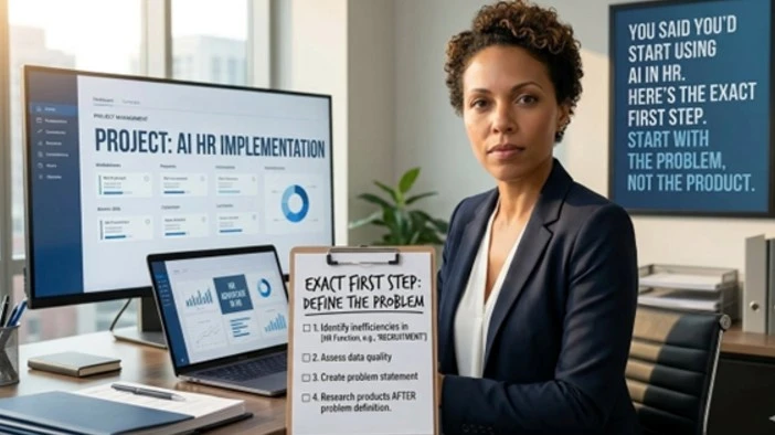You Said You'd Start Using AI in HR. Here's the Exact First Step.