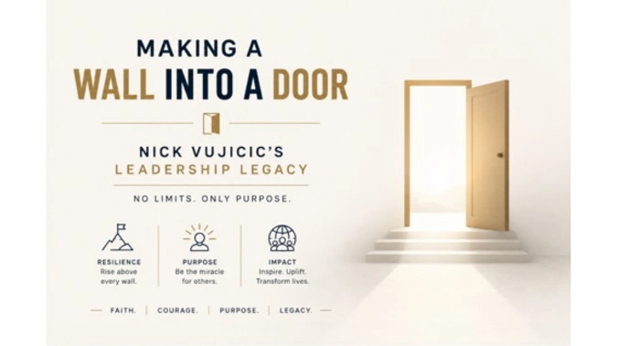 Making a Wall into a Door: The Inspiring Leadership Legacy of Nick Vujicic