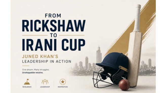 The Ride to Resilience: Juned Khan’s Cricket Journey