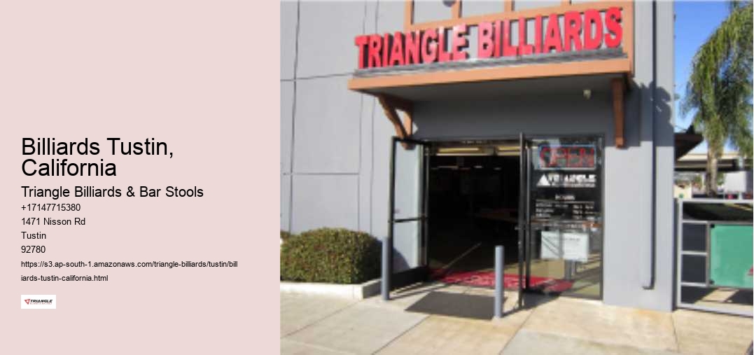 Billiards Tustin, California